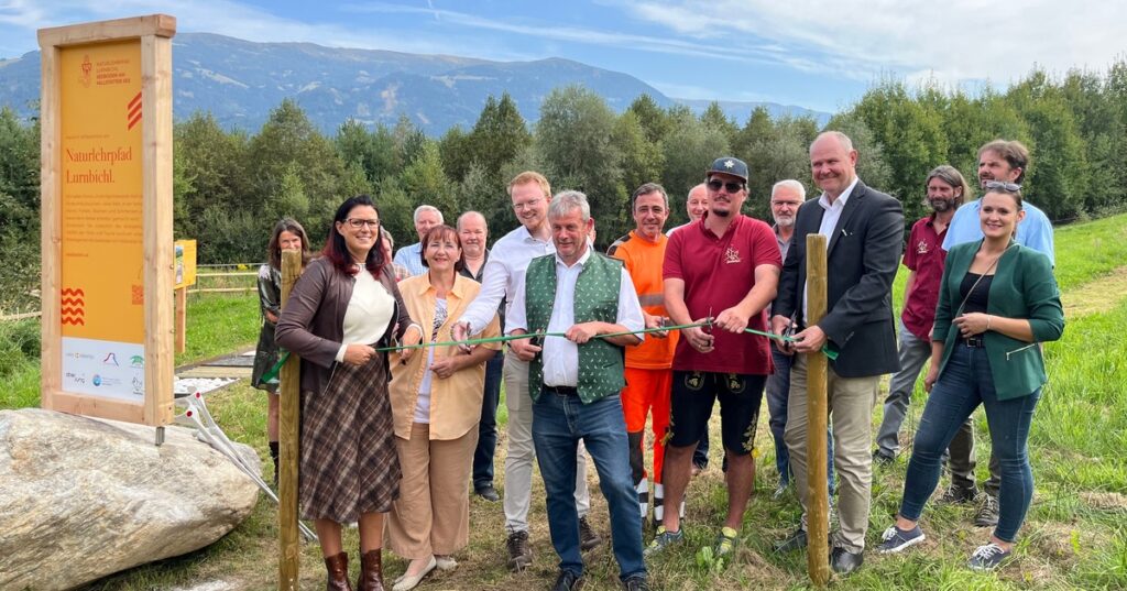 Naturgarten in Lurnbichl als neuer Treffpunkt in Seeboden