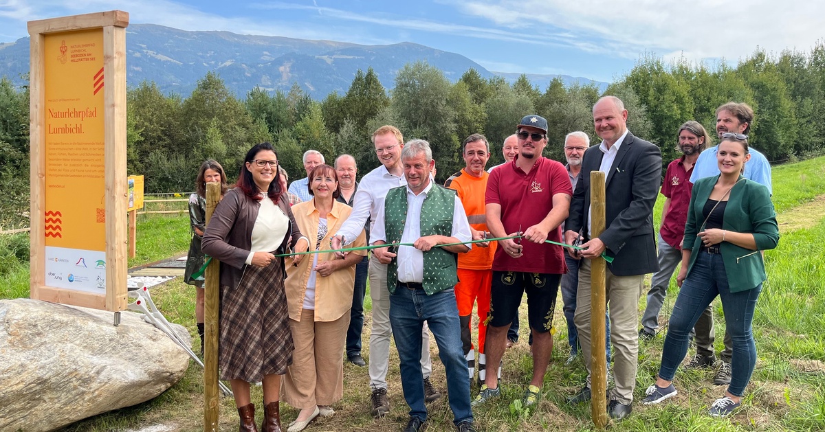 Naturgarten in Lurnbichl als neuer Treffpunkt in Seeboden